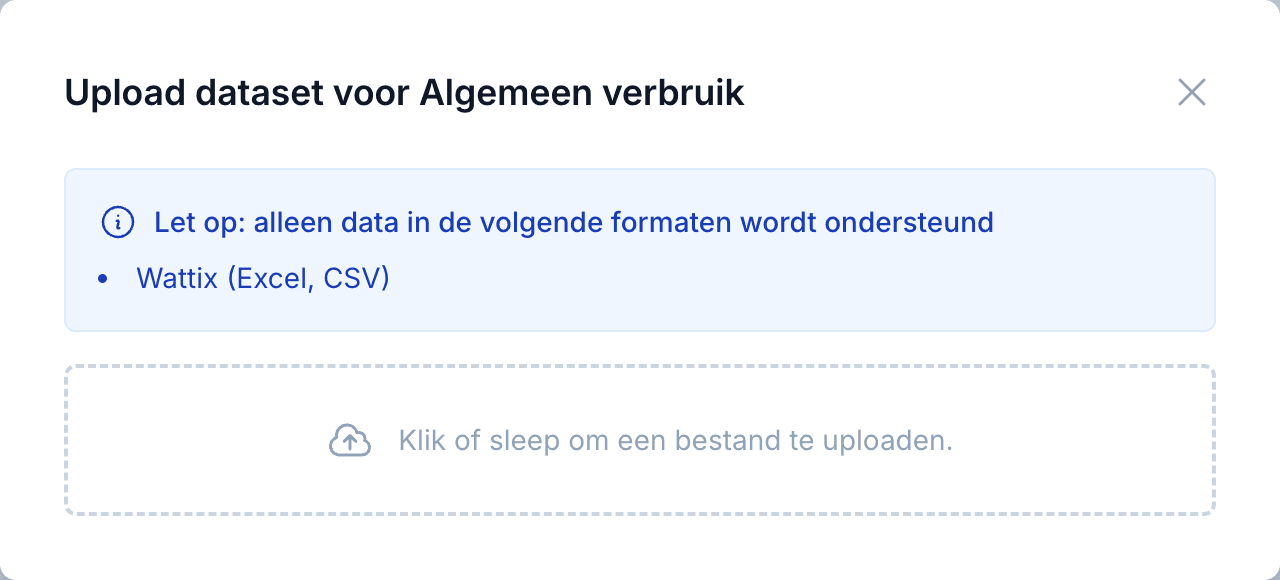 Upload data