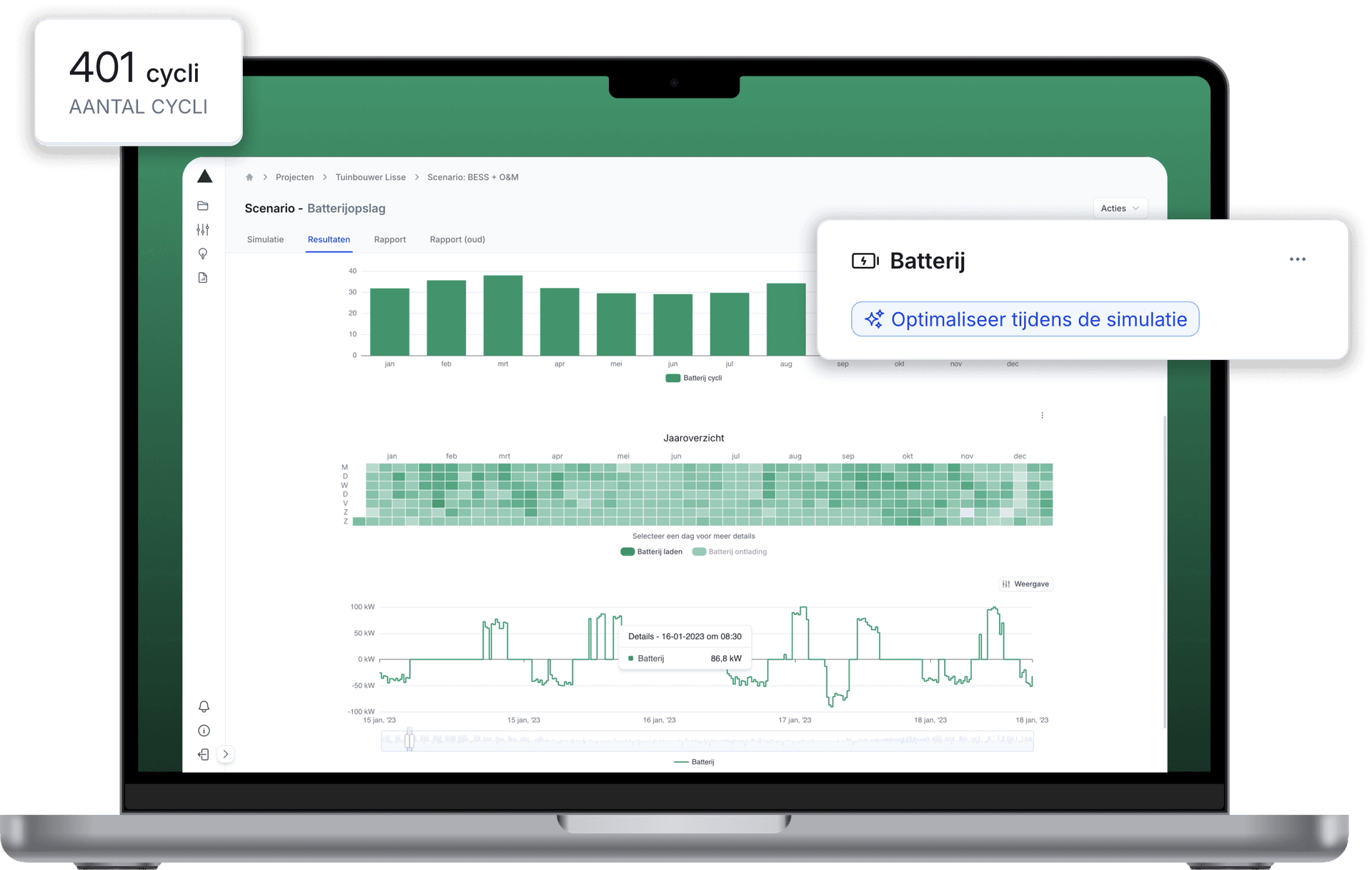 Size batteries for maximum value